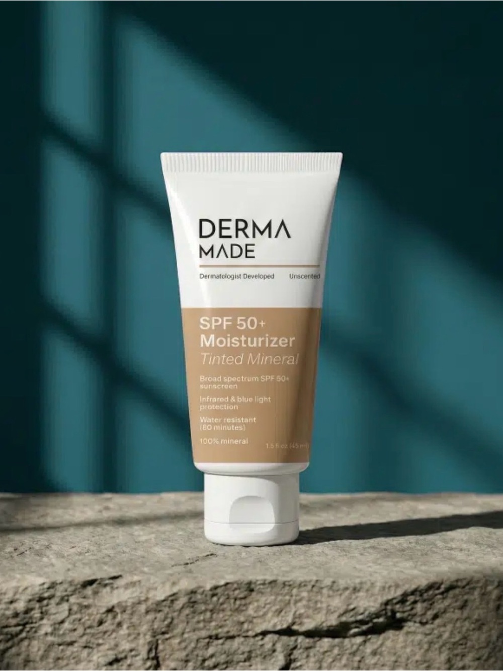 Derma Made SPF 50+ Tinted Mineral Moisturizer - universal shade